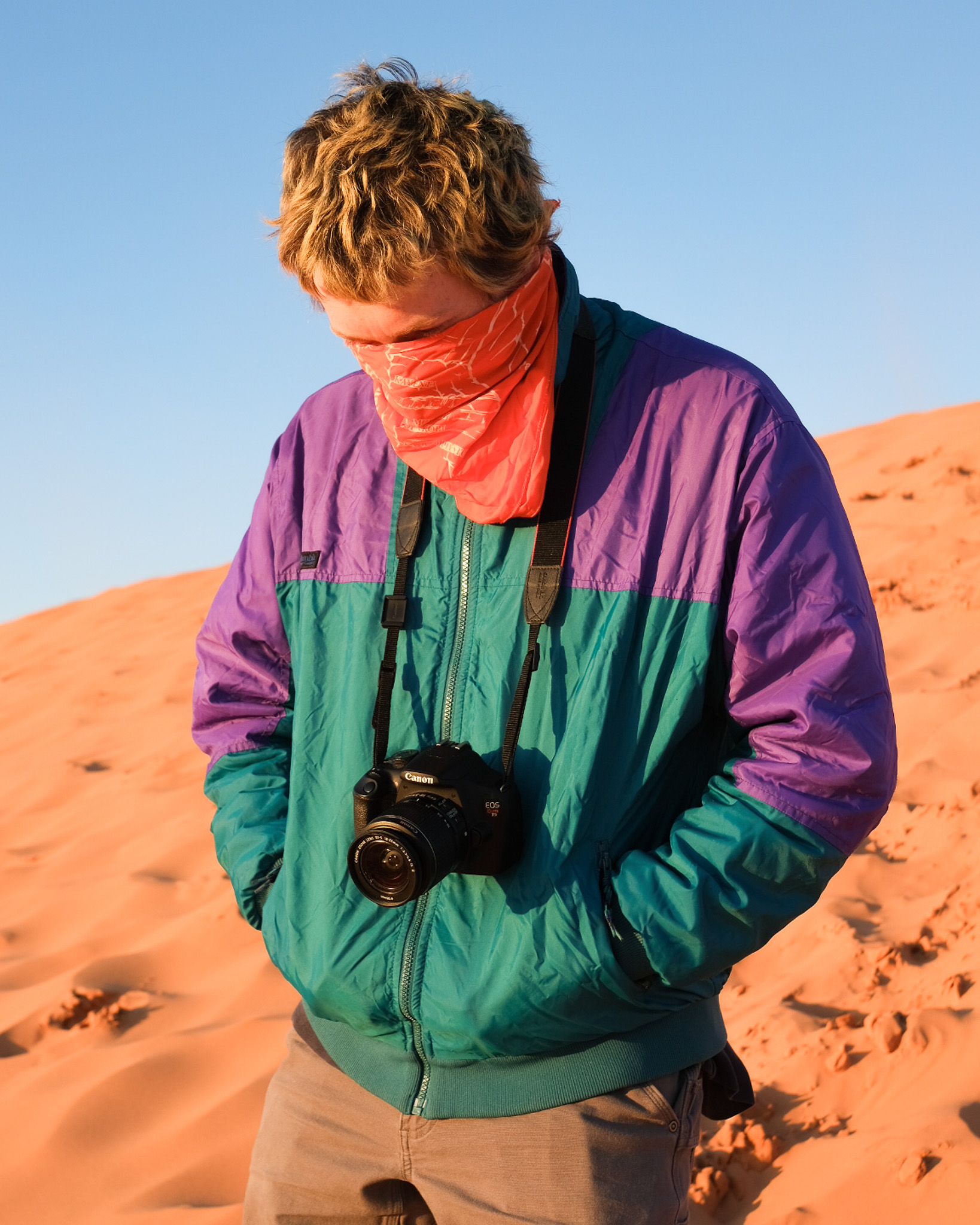 Sand Dunes Portrait
